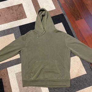 Jcrew olive green hoodie